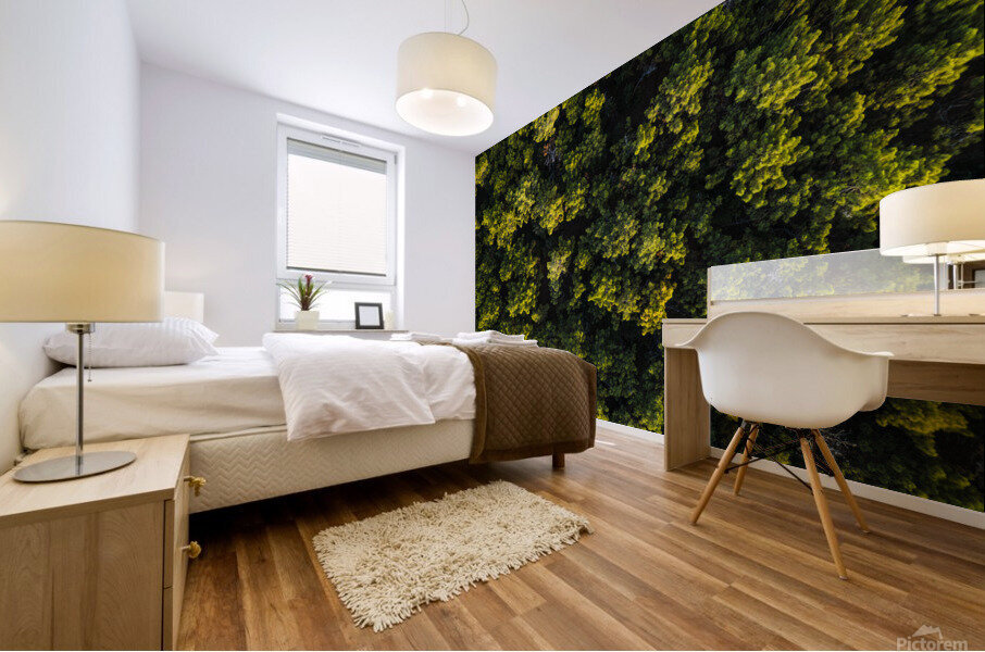 Greens Mural print