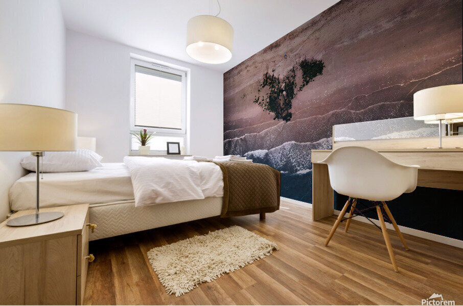 Wild beach Mural print