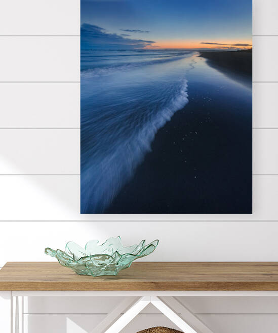 Bluish waves Reproduction