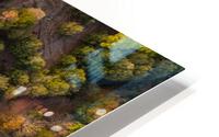 Water shapes HD Metal print