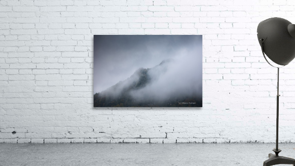 Misty peaks Wall Preview