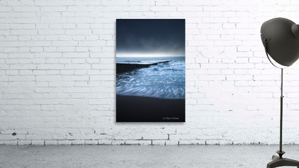 Stormy beach Wall Preview