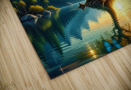 Emerald Butterflies Dream  BOUBAKRISOUFIANE puzzle