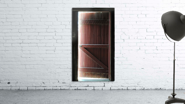 Barn Doors Open Wall Preview