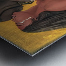 PASSION Metal print
