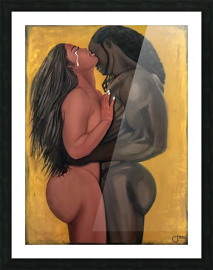 PASSION Picture Frame print