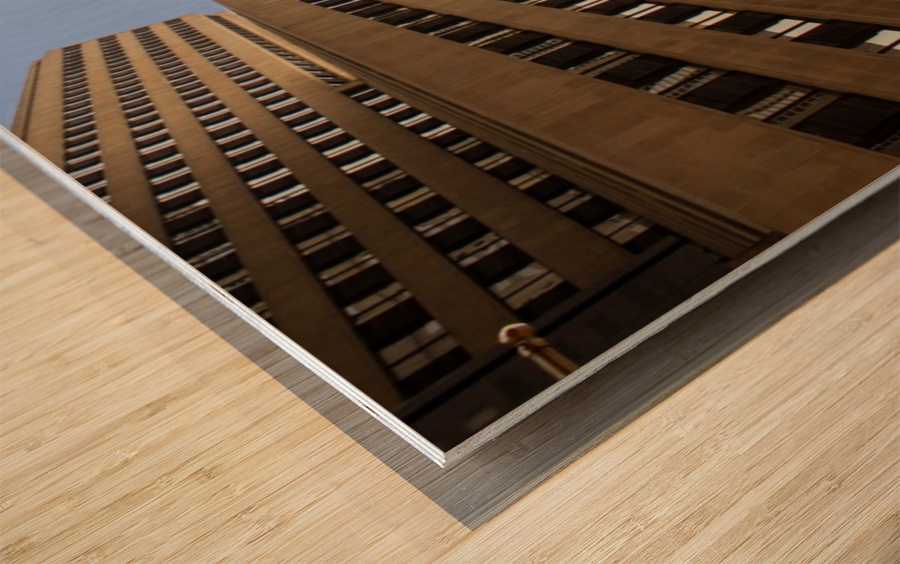 ELEVATE  Wood print