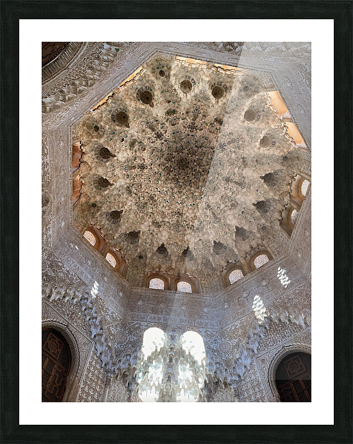 Alhambra Ceiling Picture Frame print