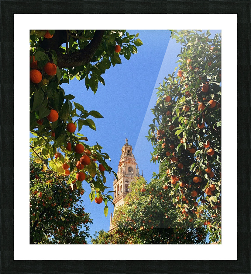 Bell Tower Picture Frame print