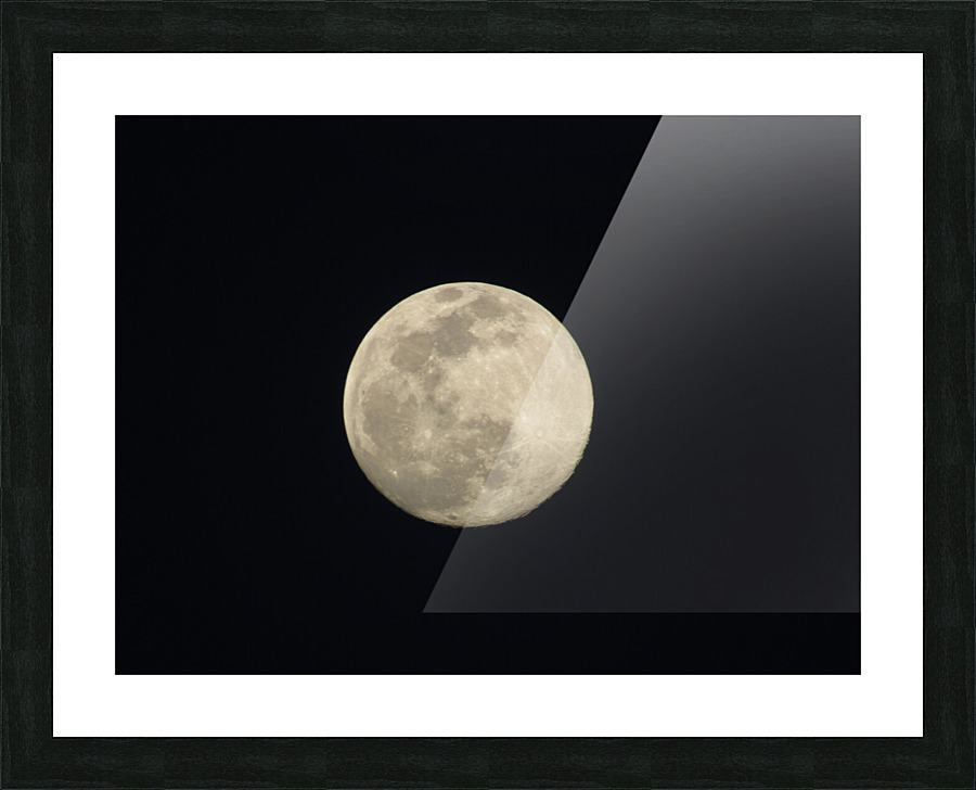 Full Moon Picture Frame print