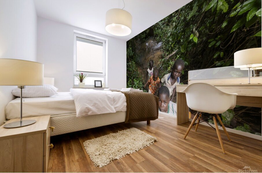 Eau Mural print