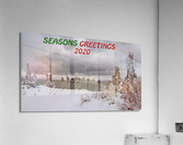MonoLakeWinterStormcrop Acrylic Print