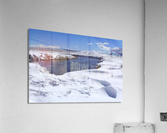 OwensRiverSnow Acrylic Print