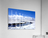 Owens River Snow Acrylic Print