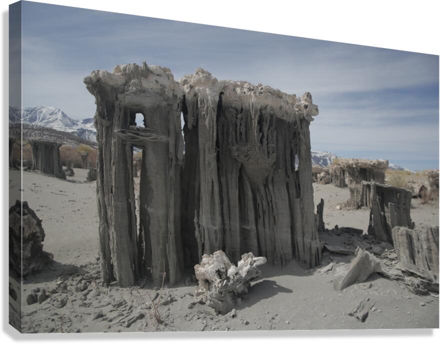 SandTufaTowers Canvas Print