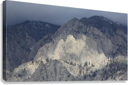 Wheeler Crest Granite Canvas Print