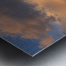 Sunset Tumultuous Sky Metal print