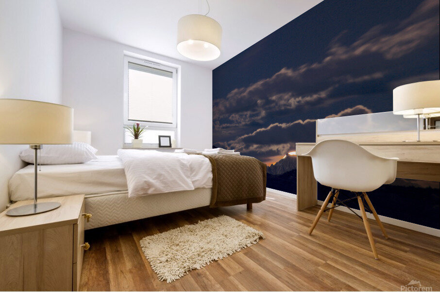 moonriseNovBeaver Mural print