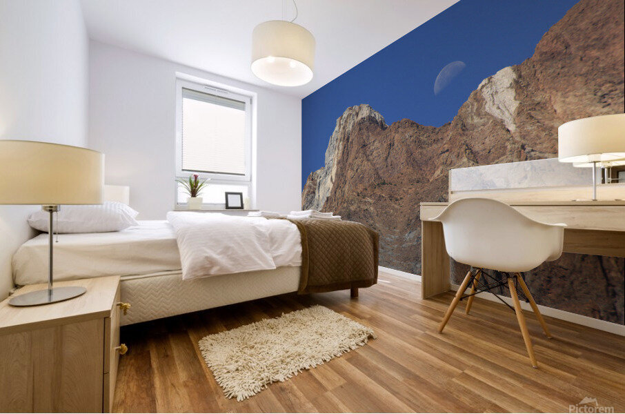 Moon Mt. Baldwin Mural print