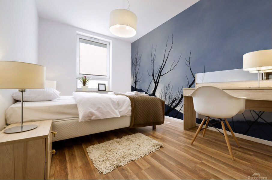 Ghost Trees  Mural print