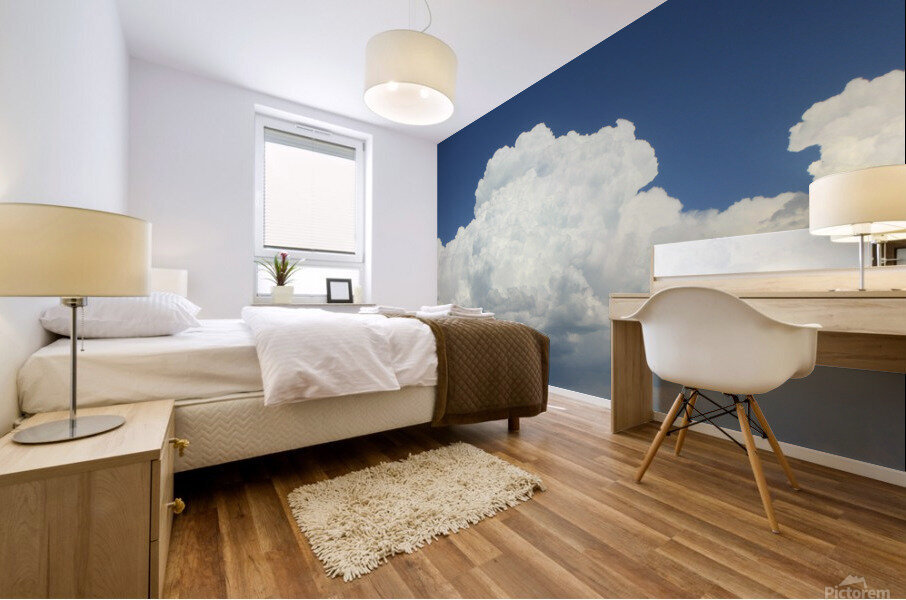 Cumulus Cloud Mural print