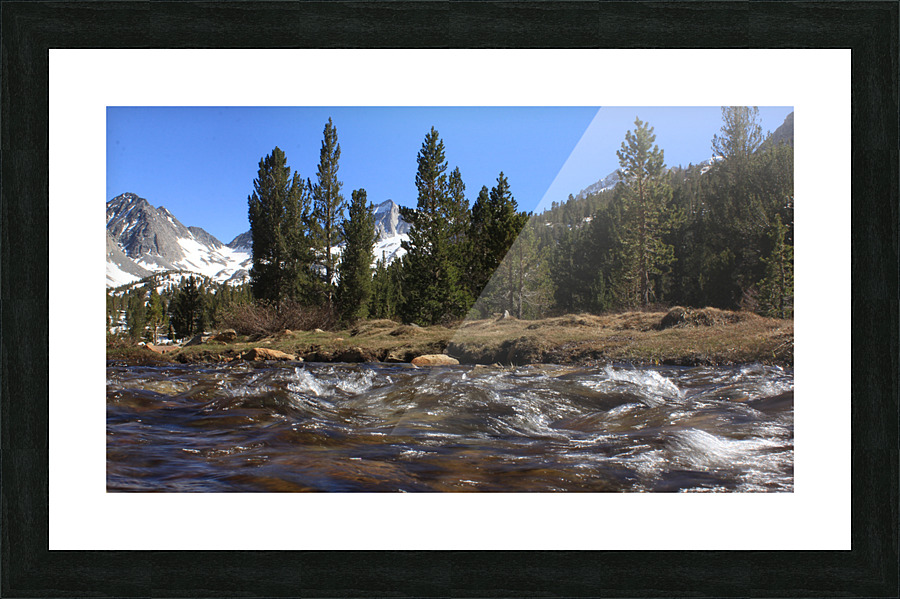 BearCrkSpireStream Picture Frame print