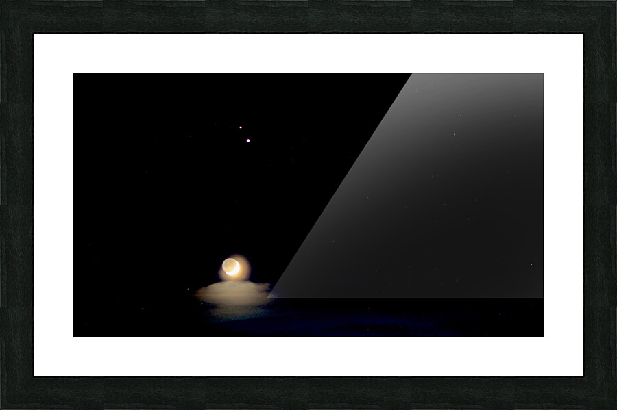 moonsliverplanets Picture Frame print