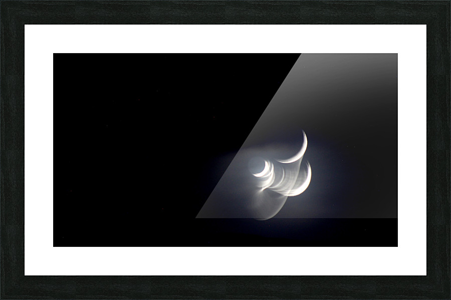 Moon Crescent Picture Frame print