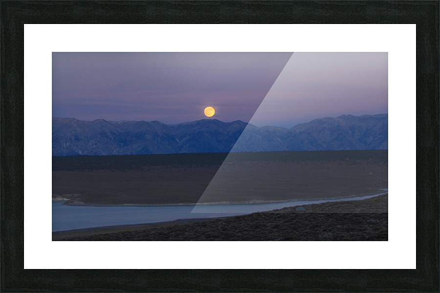 moonfullcrowley Picture Frame print