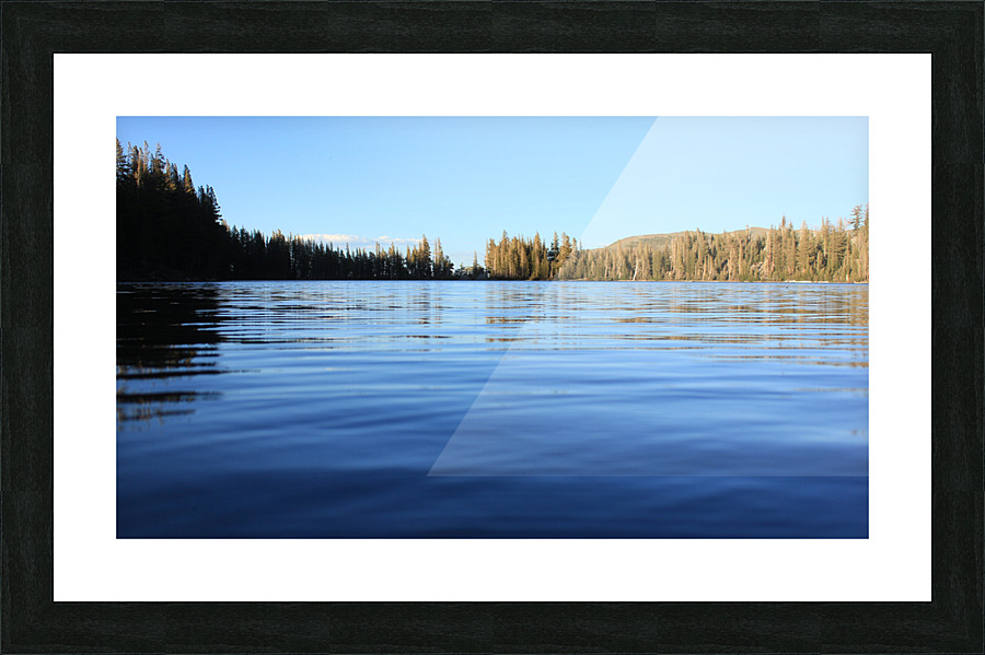 McLeodLake Picture Frame print