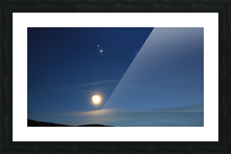 moonplanets Picture Frame print