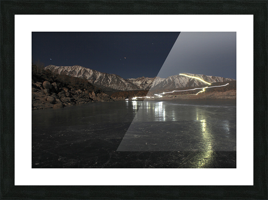 Nite Ice Picture Frame print
