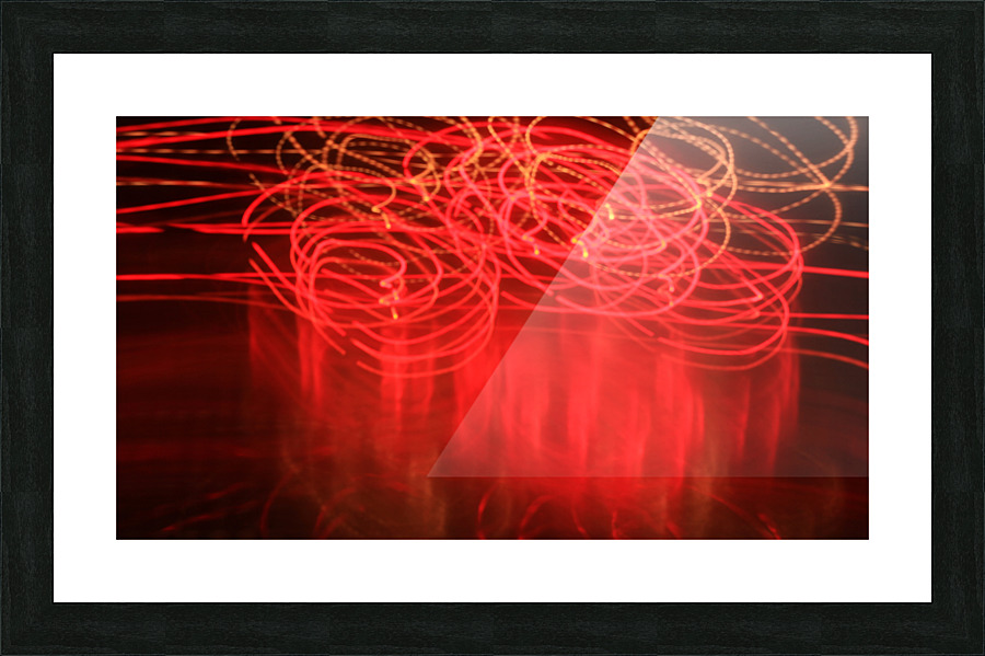 RedSwirls Picture Frame print