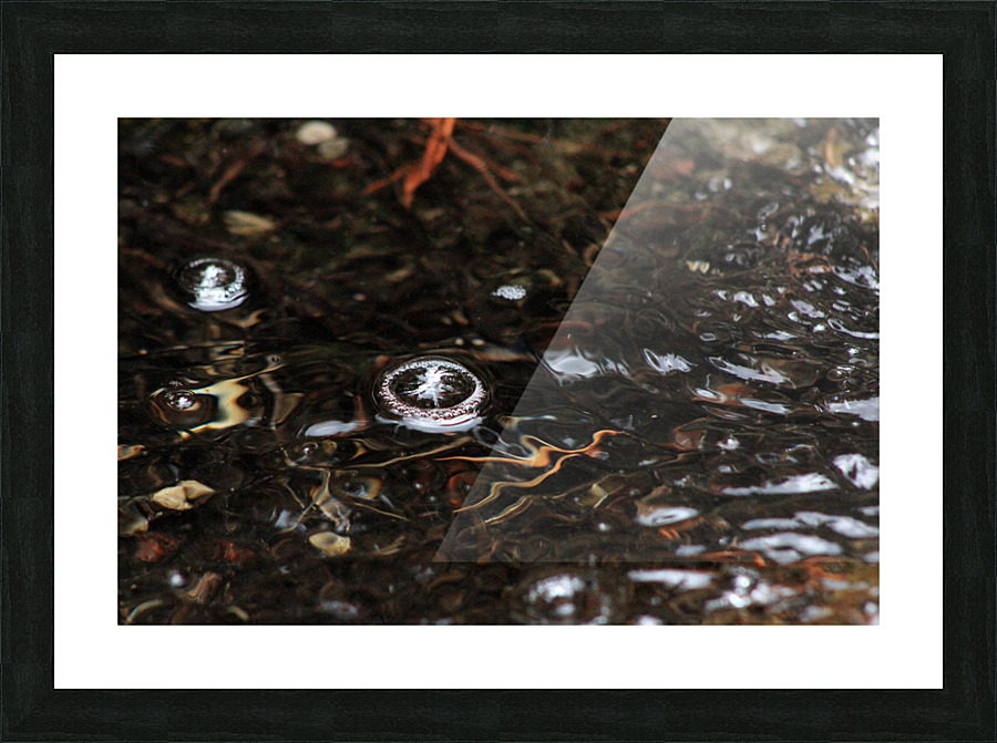 Bubble  Picture Frame print