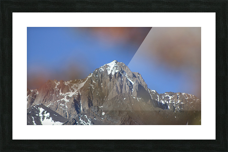 Mount Morrison Picture Frame print