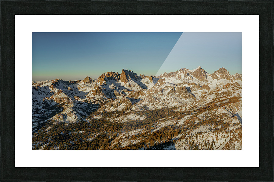Ritter Range Picture Frame print