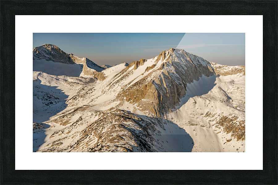 North Peak Picture Frame print