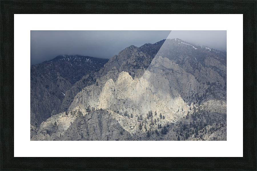 Wheeler Crest Granite Picture Frame print