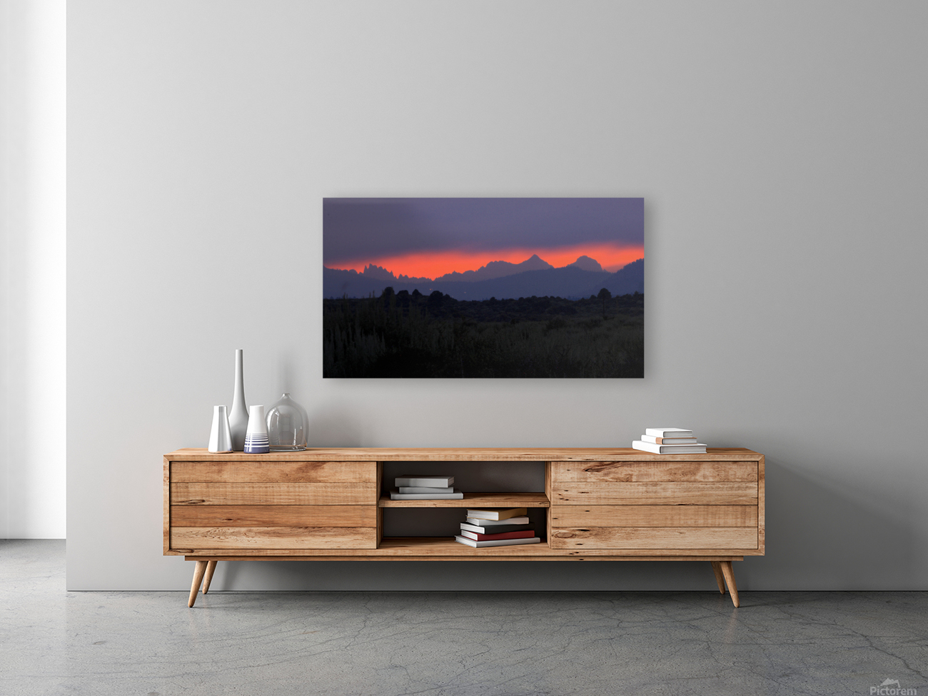 minarets silhouette  Reproduction