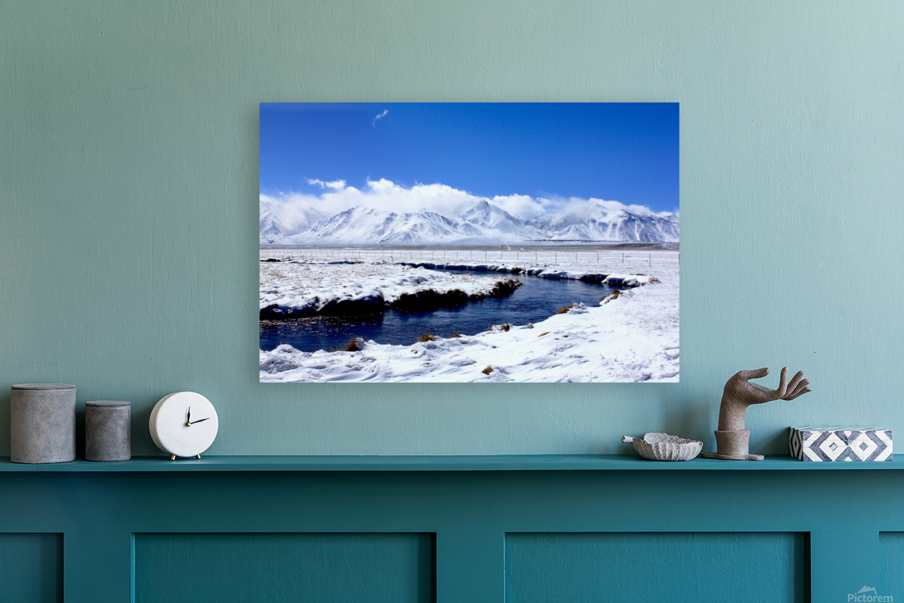 Owens River Snow Reproduction