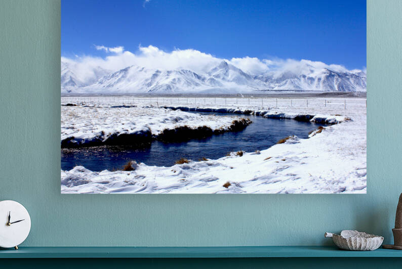 Owens River Snow Reproduction