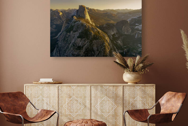Little Yosemite Valley Half Dome by Dan McConnell