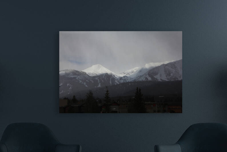 Laurel Mountain Snowing  by Dan McConnell
