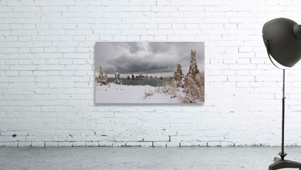 Mono Lake Winter Storm Wall Preview