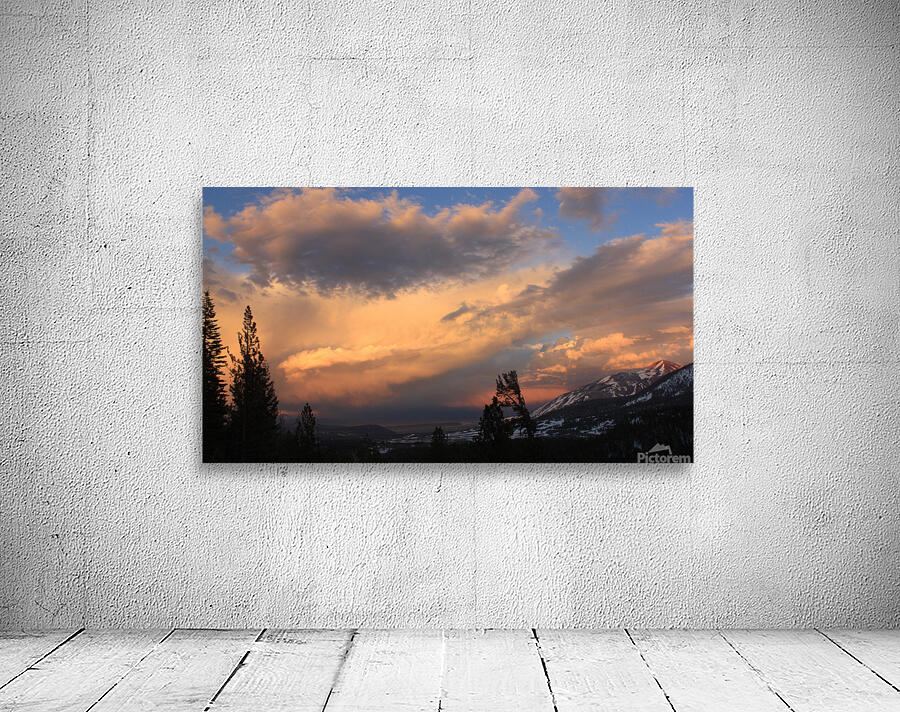 Sunset Tumultuous Sky Wall Preview
