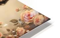 Ethereal Rose Elegance HD Metal print