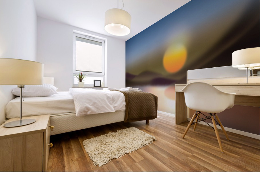 Sleepy Eye Mural print