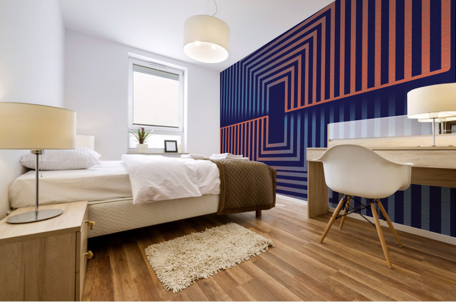 The Beginning  Mural print