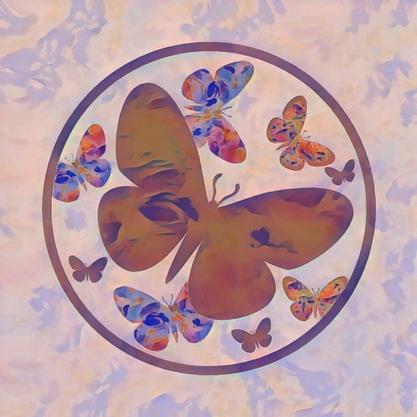 Colorful Flutter Digital Download