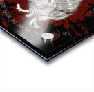 Warriors Heart - with text Acrylic print